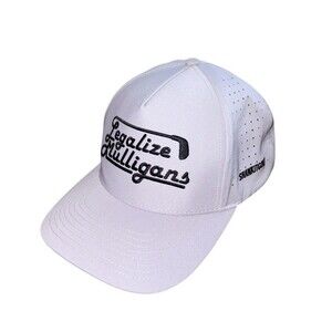 Shank it Golf Legalize Mulligans Golf Hat SnapBack Gray PGA Country Club